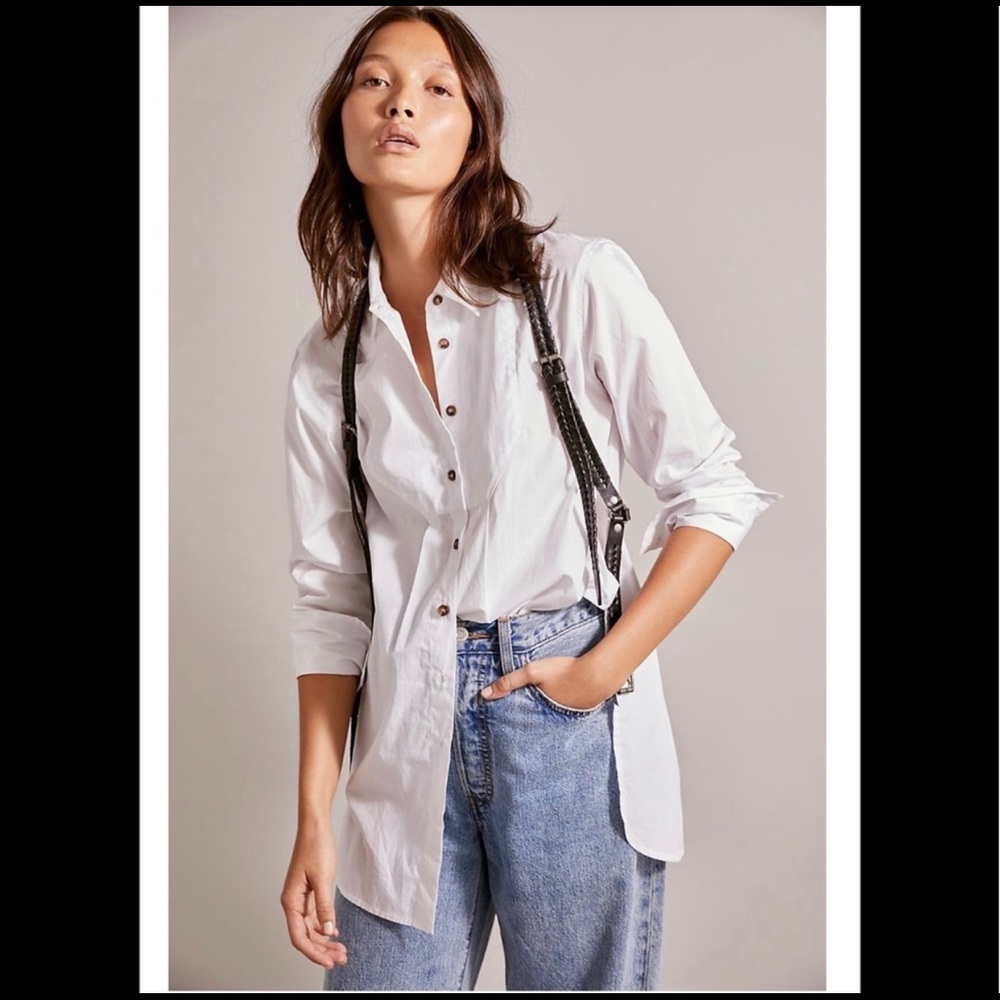 Free People Braided Leather Harness